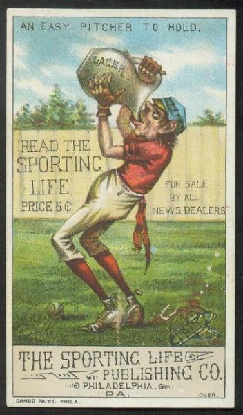 Trade Card An Easy Pitcher To Hold